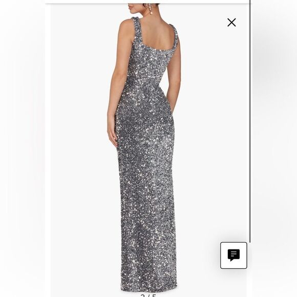 HELSI: Marilyn Sequin Gown - Picture 2 of 7